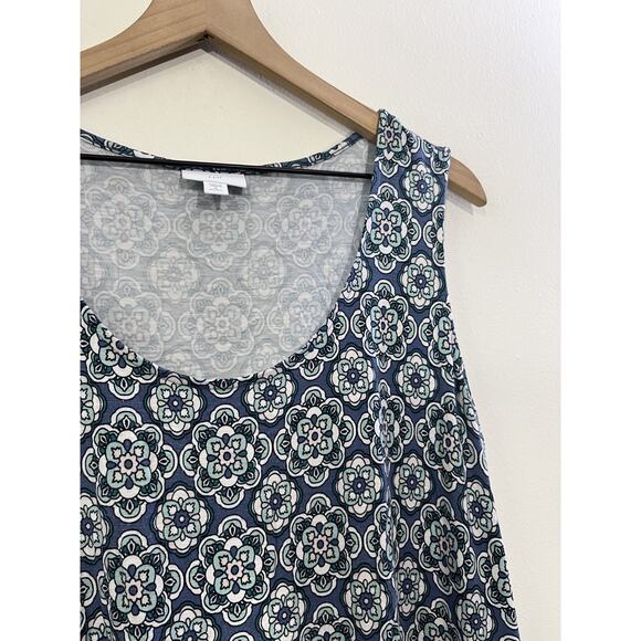 Boho Garden Resort Artsy Eclectic Dress 1X Plus Medallion Print Flowy Maximalist - Picture 4 of 14